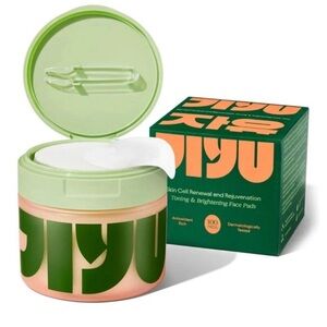 viral Jiyu skin toning & brightening face pads (100 pads)